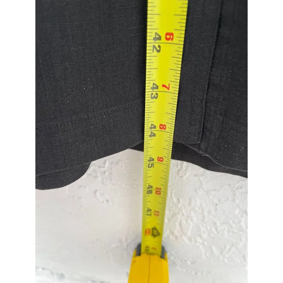 Chicos Design Womens Sleeveless Button Down Collared Maxi Dress Black Sz 3 - Picture 5 of 6